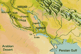 Major Cities - Mesopotamia